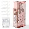 2026 New Floss Picks Holder, Automatic Pop-up Portable Floss Dispenser, Refillable Holder Boxes with 10 Floss Picks for Teeth Cleaning (Pink) view 1