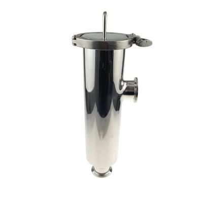 AEVHBAMXN 32mm 1.5" Stainless Steel 80 mesh Filter 90 Degree Angle Screen Filter Repeat Mirror Polished Screen Wort Filter