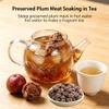 1LB Dried Plums Preserved Salty Sweet Sour Dried Plum Snack Made from Fresh Plums, Soft Plum Meat, Classic Flavor All-Natural Ingredients Healthy Savory Treat 16OZ Bag view 2