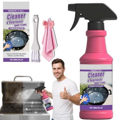 IVYDREVER Fast-Acting Heavy-Duty Grill Degreaser Spray, Fast-Acting Heavy Duty Grill Degreaser Spray(1PCS)