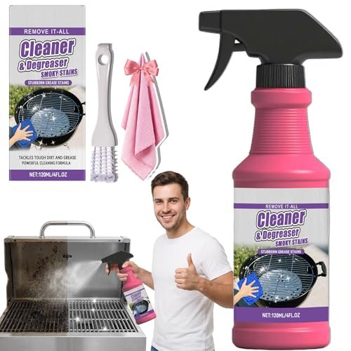 IVYDREVER Fast-Acting Heavy-Duty Grill Degreaser Spray, Fast-Acting Heavy Duty Grill Degreaser Spray(1PCS)