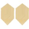 LOLIPPYY 20pcs Waterproof Crystal Cellophane Flower Wrap Sheets 58x58cm Plain Bouquet Packaging Paper for Florist Supplies and Wrapping view 1
