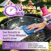 Fast-Acting Heavy-Duty Grill Degreaser Spray, BBQ Grill Cleaner Spray, Grill Cleaner for Outdoor Grills, Heavy Duty Degreaser Cleaner Spray, Fast-Acting Degreaser for Stubborn Stains (1) view 4