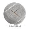 12 PCS Precut Walker Tennis Ball for Furniture Legs and Floor Protection Heavy Duty Long Lasting Felt Pad Covering view 2