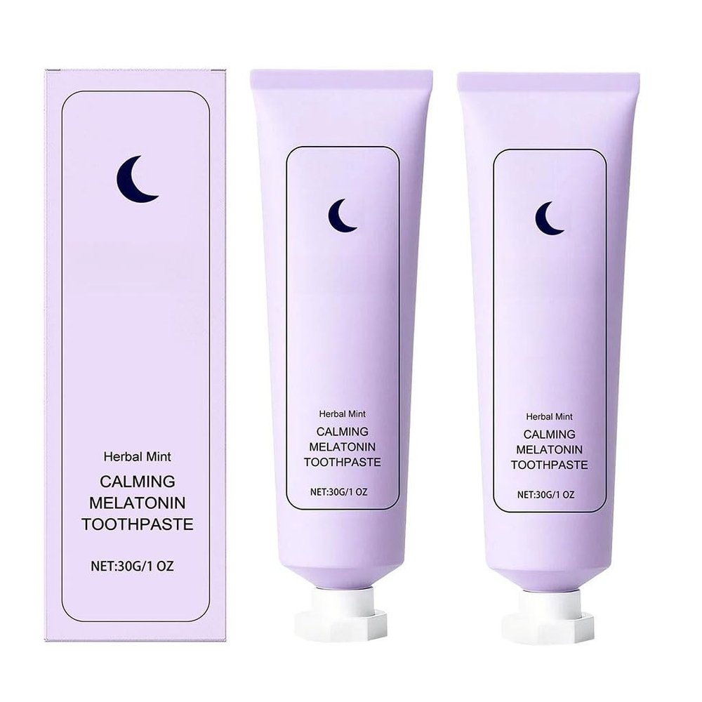 Gentle Mint Lavender Toothpaste for Daily Teeth Cleaning and Long Lasting Fresh Breath(2pcs)