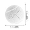 12pcs Tennis Balls for Chair Legs Furniture Floor Protection Felt Pad Silent Anti Slip Rubber Glide Coverings for Bedroom Living(White) view 2