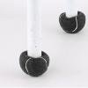 12pcs Tennis Balls for Chair Legs Furniture Floor Protection Felt Pad Silent Anti Slip Rubber Glide Coverings for Bedroom Living(White) view 3