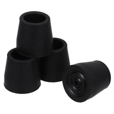 10Pcs Thickened Non Slip Rubber Leg Tips Walker Pads Foot Covers Floor Protectors Chair Table Caps Walking Stick Accessories