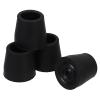 10Pcs Thickened Non Slip Rubber Leg Tips Walker Pads Foot Covers Floor Protectors Chair Table Caps Walking Stick Accessories view 1
