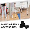 10Pcs Thickened Non Slip Rubber Leg Tips Walker Pads Foot Covers Floor Protectors Chair Table Caps Walking Stick Accessories view 4