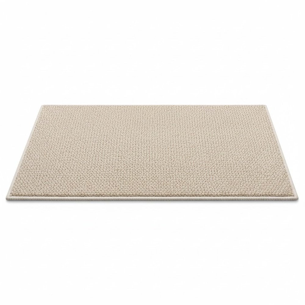 Minimalist Bathroom Mat, 19.7 31.5 inch Faux Sisal Non Slip Absorbent Quick Dry Floor Rug for Washroom, Toilet Entrance, and Bathroom Home Use