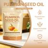 Everly Pumpkin Seed Oil with Saw Palmetto - Cold Pressed Virgin Oil, 3000mg per Serving, Rich in Essential Fatty Acids, Cold Pressed Pumpkin Seed Oil Capsules, Non-GMO - 180 Softgels view 3