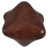 balacoo Wooden Hand Massage Ball for Hand Exercise and Trigger Point Therapy Small Portable Palm Massager for Muscle Relaxation Hexagonal Dark Hardwood Massage Tool for Wellness view 1