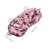 Beavorty Reversible Sequin Sleep Mask with Glitter Unicorn Design, Soft Travel Eye Shade for Women, Comfortable Blindfold for Sleep and Relaxation view 2