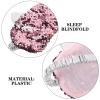 Beavorty Reversible Sequin Sleep Mask with Glitter Unicorn Design, Soft Travel Eye Shade for Women, Comfortable Blindfold for Sleep and Relaxation view 3