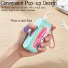 Automatic Floss Pick Dispenser - Pop-up Dental Floss Picks with 10 Flosspicks| Reusable Floss Holder for Travel, Office, Restaurant | Oral Care Organizer for Daily Hygiene view 2