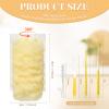 Domensi 200 Count 360 Heavy Duty Duster Refills Bulk Multisurface Larger Size Dusters with Microfiber Disposable Dusters for Cleaning Blinds Ceiling Fans Furniture Electronics (Yellow) view 2