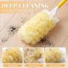 Domensi 200 Count 360 Heavy Duty Duster Refills Bulk Multisurface Larger Size Dusters with Microfiber Disposable Dusters for Cleaning Blinds Ceiling Fans Furniture Electronics (Yellow) view 4