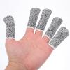 Luxshiny 60pcs Cut-Resistant Finger Sleeves for Food Preparation and DIY Work, Breathable Nylon Finger Protectors with Anti-Cut Protection for Kitchen and Industrial Safety view 4