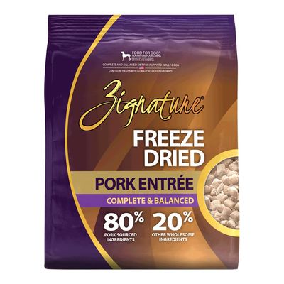 Zignature Freeze Dried Pork Entre