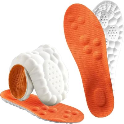 2026 New Steppers Insoles for Women Man,Cloud Insoles,Cuttable Memory Foam Shoe Inserts with Arch Support for Foot Pain&Fatigue
