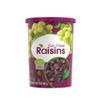 Sun-Dried Raisins, Naturally Sweet Dried Fruit Snack, Seedless Raisins, High Fiber Snack, Perfect for Baking, Cooking & Snacking, Resealable Canister, 20 oz (567 g) view 1