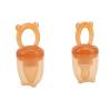 2PCS Baby Fruit Feeder Pacifier, Infant Fresh Fruit Teether with Anti Leakage Silicone Design, Safe Teething Relief Toy for Self Feeding and Gum Massage view 4