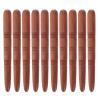 CIMAXIC 10pcs Wood Acupoint Massage Pen - Wood Therapy Massage Stick - Manual Trigger Point Release Tool for Hand Feet Back Facial Body Muscle Relaxation view 1