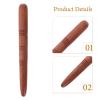 CIMAXIC 10pcs Wood Acupoint Massage Pen - Wood Therapy Massage Stick - Manual Trigger Point Release Tool for Hand Feet Back Facial Body Muscle Relaxation view 3