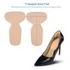 1Pcs High Heels Insoles for Women Shoes Stickers Back Heel Liner for Big Size Reducer Inserts Foot Pain Relief Cushion Pad(Smooth Beige) view 4