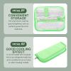 ABOOFAN Portable Insulin Cooler Bag Insulated Insulin Organizer Pouch with Thermal Storage for Diabetes Travel and Daily Medication Carrying Green view 4