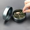 JINPIAOPIAO Aluminum Alloy Pills Bottle Water Resistant and Easy to Carry Pills Storage Case Suitable for Outdoor Activity Use view 2