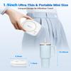 Cordless Retainer Cleaner Machine, 50kHz Ultrasonic Cleaning Pod for Aligners, Night Guards and Mouth Guards, Rechargeable Portable Cleaner with 6 Cleaning Tablets view 2