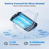 Cordless Retainer Cleaner Machine, 50kHz Ultrasonic Cleaning Pod for Aligners, Night Guards and Mouth Guards, Rechargeable Portable Cleaner with 6 Cleaning Tablets view 4