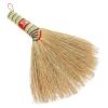 DOITOOL Handwoven Mini Whisk Broom Small Kitchen Countertop Broom with Short Handle Natural Sorghum Straw Brush for Desk Dusting Home Cleaning view 1