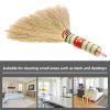 DOITOOL Handwoven Mini Whisk Broom Small Kitchen Countertop Broom with Short Handle Natural Sorghum Straw Brush for Desk Dusting Home Cleaning view 3