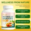 Aevezom Organic Sweet Apricot Seed & Black Seed Capsules for Immune Support & Overall Wellness | 60 Capsules (1) view 4