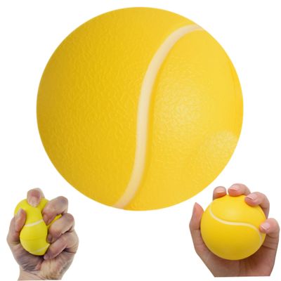 Grip Ball for Hand Strength 2.8 Inch Good Resilience Soft PU Squeeze Balls for Hand Exercisers Stress Balls for Adults the Elderly Grip Strengthen, Utilisation IntRieure