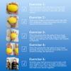 Grip Ball for Hand Strength 2.8 Inch Good Resilience Soft PU Squeeze Balls for Hand Exercisers Stress Balls for Adults the Elderly Grip Strengthen, Utilisation IntRieure view 3