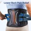 FEATOL Back Brace for Lower Back Men Women, 5-Stays Lumbar Support Belt view 3