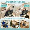 AOSSA Wheelchair Armrest Pad with Lateral Support, Arm Trough Cushion for Wheelchair Attachment, Ergonomic Arm Rest Elbow Pillow for Torso Side Leaning, Foam Arm Platform for Elderly (11") view 4
