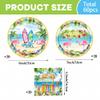 Hawaiian Tropical Plates and Napkins Beach Party Decorations Summer Pool Plates Tableware Set Aloha Bachelorette Pary Supplies view 2