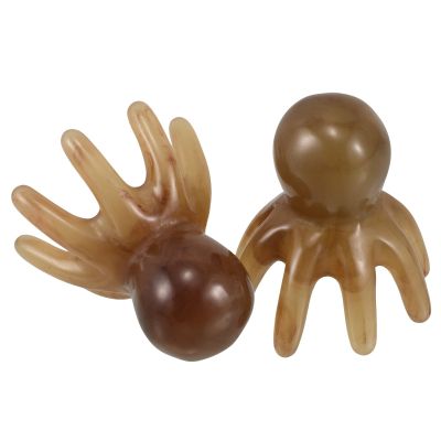 SHINYPASING 2pcs Octopus Scalp Massage Claw Comb Wide Tooth Detangler Scalp Scratchers for Hair Care at Home
