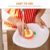 LALAFINA Fruit-Shaped Kitchen Sponges for Dishes, Multipurpose Reusable Scrub Sponges, Thickened Household Cleaning Pads with Strawberry, Mango, Citrus, and Orange, 12pcs Set view 3