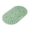 IRTGFHJE 45x75cm Foot Massage Pad Liquid Silicone Heat-Resistant Acupressure Mat Sweat-Proof Anti-Slip(Green) view 1