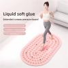 IRTGFHJE 45x75cm Foot Massage Pad Liquid Silicone Heat-Resistant Acupressure Mat Sweat-Proof Anti-Slip(Green) view 2