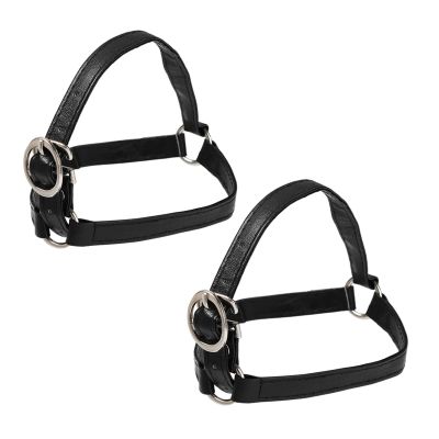 Shoe Straps for Heels Shoe Straps for Heels 10 Pair Adjustable Anti-Skid Ankle High Holding Band for Dropshipping(Matte Black)