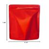 100PCS Aluminized Self-Supporting Ziplock Foil Pouch Bags Thickened Packaging Bags for Candy Gift Food Storage (White,3.94x5.91+1.18 Inch) view 4