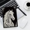DIY Pearl Painting Notebook Creative Design Writing Journal A5 Portable Diary Stress Relieving Stationery Set Keepsake Case-Horse view 3
