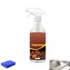 Powerful Grease Remover For Griddles, 300ml Fast-Acting Heavy-Duty Grill Degreaser Spray, Heavy-Duty Grill & Grate Degreaser Spray For Cleaning Kitchen Grills And Ovens (1pc) view 1